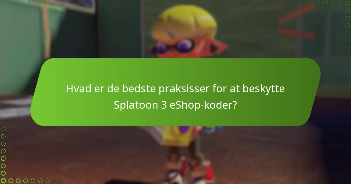 Hvilke almindelige svindelnumre skal jeg være opmærksom på vedrørende eShop-koder?