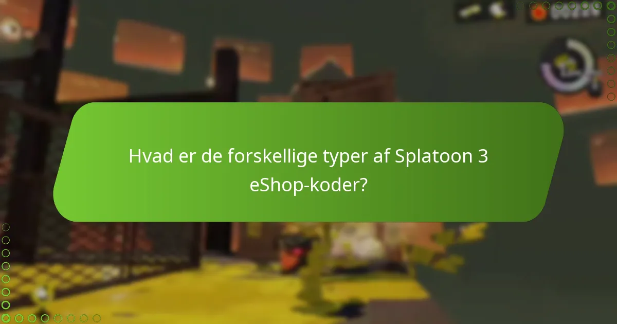 Hvordan indløser jeg Splatoon 3 eShop-koder?