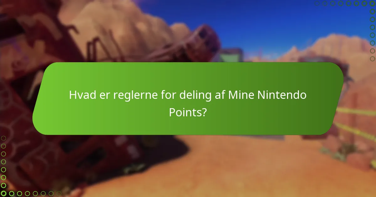 Hvad er fordelene ved at dele Mine Nintendo Points?