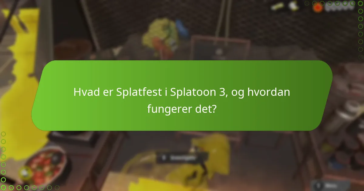 Hvordan kan spillere dele deres oplevelser fra Splatfest?