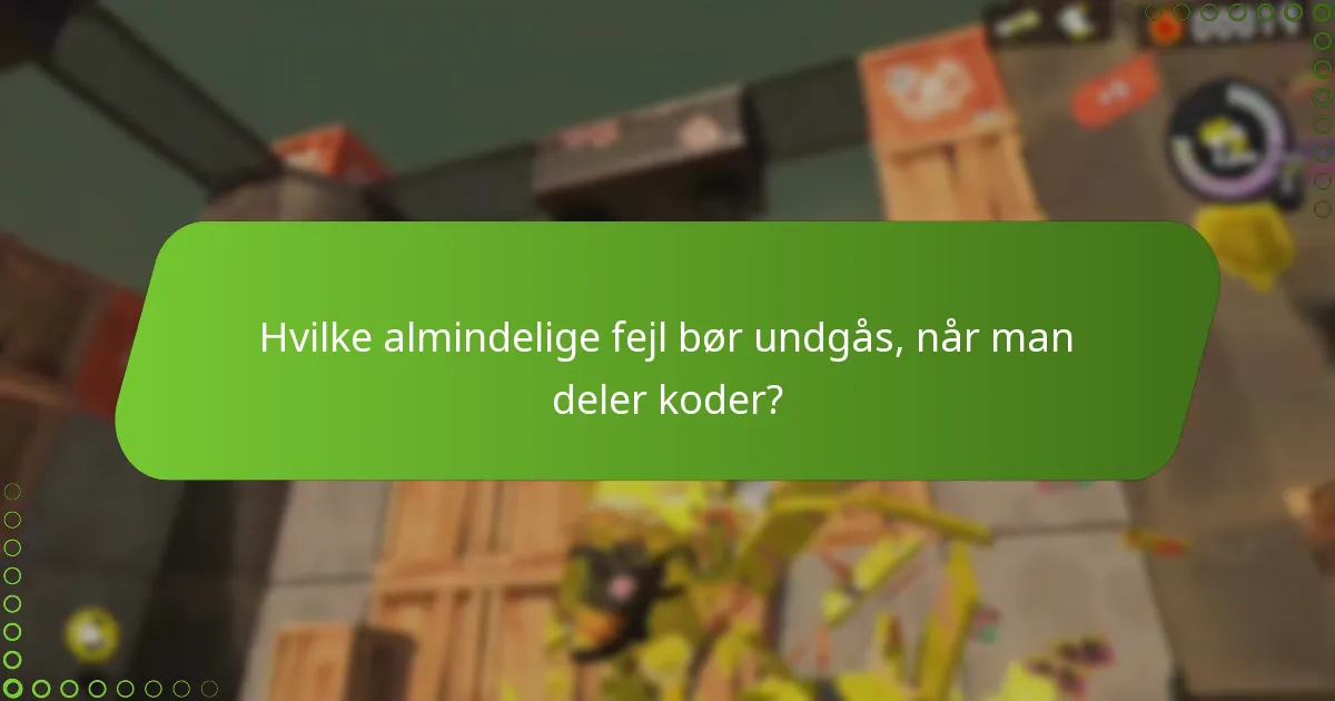 Hvordan kan brugere dele Splatoon 3 eShop-koder sikkert?