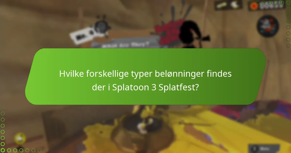 Hvilke samlerobjekter er tilgængelige under Splatfest?