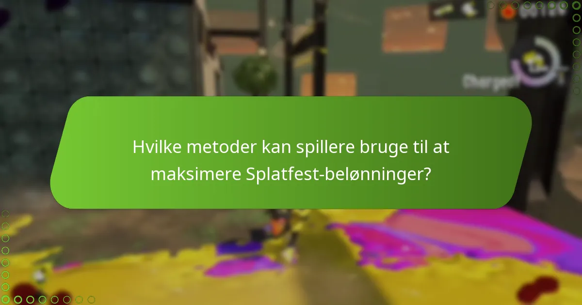 Hvilke almindelige problemer opstår der med Splatfest-belønningsdistribution?
