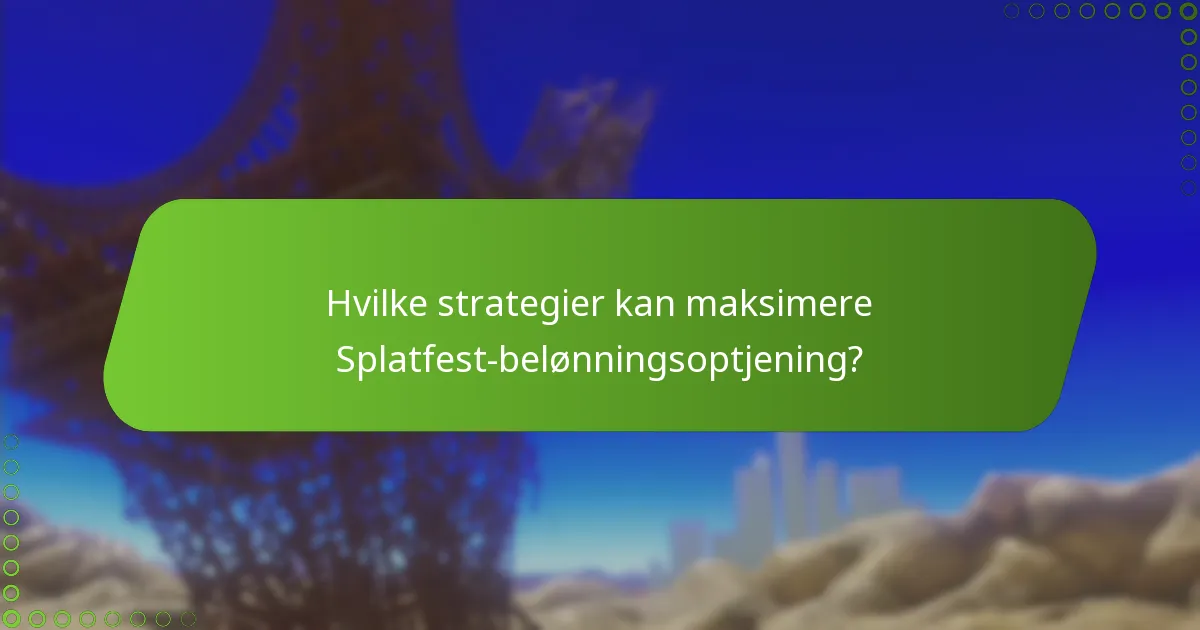Hvordan sammenlignes Splatfest-belønninger med tidligere begivenheder?
