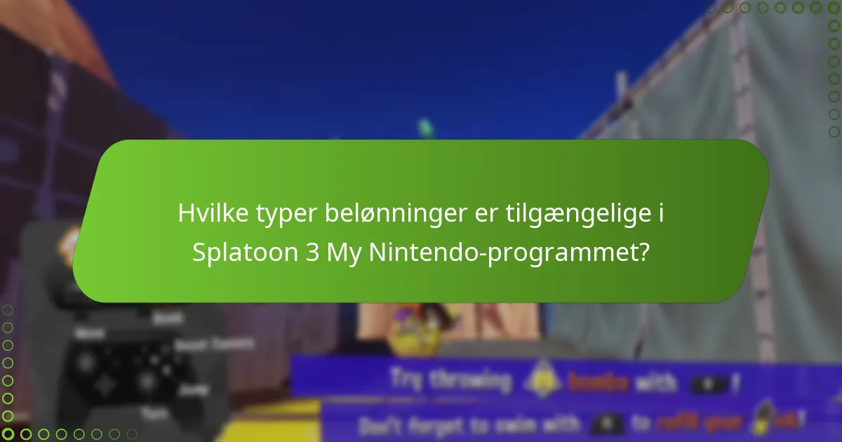 Hvad er fordelene ved eksklusive genstande i Splatoon 3 My Nintendo-belønninger?