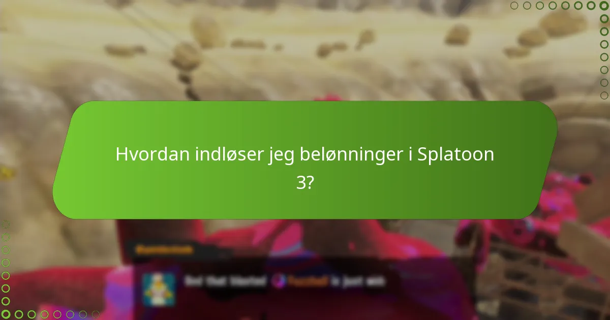 Hvilke belønninger tilbyder den bedste værdi i Splatoon 3?