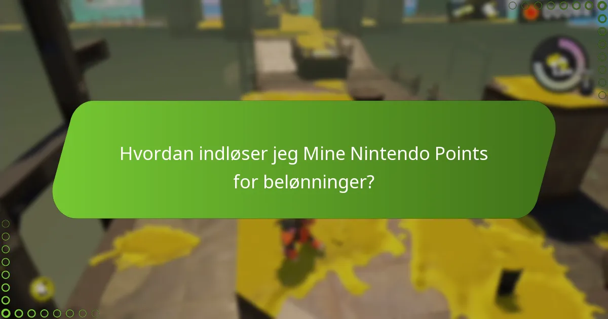 Hvordan indløser jeg Mine Nintendo Points for belønninger?